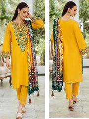Zellbury Winter Embroidered Khaddar