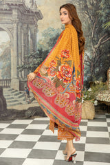 Syra Embroidered Lawn With Digital Printed Chiffon Dupatta Collection By Johra