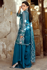 Qalamkar Chiffon Wedding Formals 25