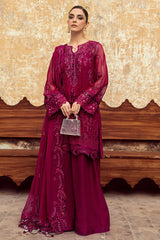 Qalamkar Chiffon Wedding Formals 25