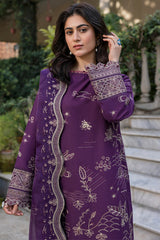 Bahar Embroidered Lawn'25 By Farasha