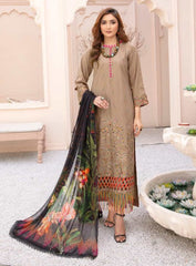 Farmaish Heavy Embroidered Lawn Vol 02 By Aalaya