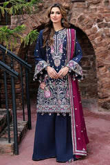 Jazmin Present Dastak Embroidered Luxury Winter Collection D-06