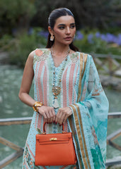 Crimson Luxury Lawn Saira Shakira