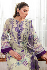 Signature Prints By Nurèh Printed Lawn Collection With Printed Chiffon Dupatta 24 (105)