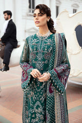 Secret Garden Luxury Embroidered Formal Chiffon Collection By Nureh 63