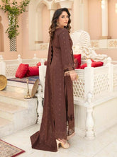 BREEZE Vol 2 Premium Embroidered Dhanak Collection By Aalaya #04