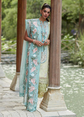 Crimson Luxury Lawn Saira Shakira