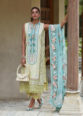 Crimson Luxury Lawn Saira Shakira