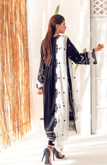 AL ZOHAIB Monochrome Chikankari Series 23' D-5A