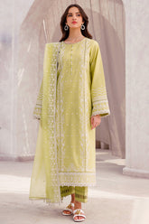 Bahar Embroidered Lawn'25 By Farasha