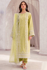 Bahar Embroidered Lawn'25 By Farasha