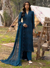 Noor e Chasham Embroidered Lawn Collection By Aalaya