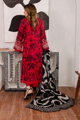 Signature Prints By Nurèh Printed Lawn Collection With Printed Chiffon Dupatta 24 (100)