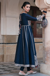 Shahkaar Luxury Lawn Embroidered Eid Festive Collection D12