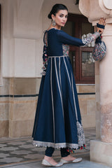 Shahkaar Luxury Lawn Embroidered Eid Festive Collection D12