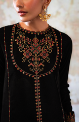 Velmor - Unstitched Velvet Formals - '24 Perin