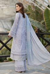 Adan Libas Fuchsia Chikankari