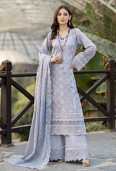 Adan Libas Fuchsia Chikankari