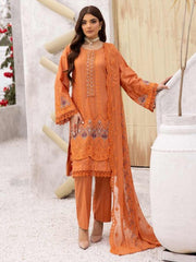 Azure Vol 1 Embroidered Lawn Collection By Aalaya 24