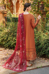 Baroque Embroidered Swiss Lawn Festive Collection '24 (08)