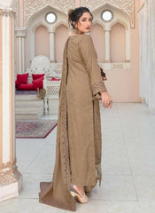 BREEZE Vol 2 Premium Embroidered Dhanak Collection By Aalaya #08