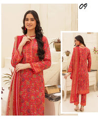 Zebtan Printed Lawn Collection By Soghat Creation 24' (09)