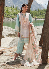 Crimson Luxury Lawn Saira Shakira