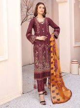 Farmaish Heavy Embroidered Lawn Vol 02 By Aalaya