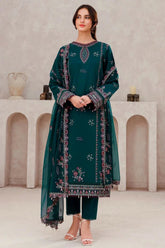 Bahar Embroidered Lawn'25 By Farasha