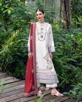 Hemline Symphony Unstitched Karandi Collection By Mushq 25