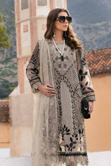 Maria B Luxury Lawn Eid Collection 25 | D-2510-B