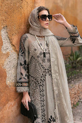 Maria B Luxury Lawn Eid Collection 25 | D-2510-B