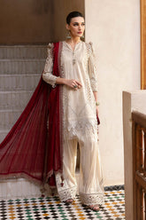 Maria B Luxury Lawn Eid Collection 25 | D-2511-B