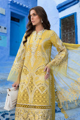 Maria B Luxury Lawn Eid Collection 25 | D-2512-A