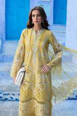 Maria B Luxury Lawn Eid Collection 25 | D-2512-A