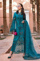 Maria B Luxury Lawn Eid Collection 25 | D-2513-B