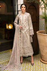 Maria B Luxury Lawn Eid Collection 25 | D-2514-B