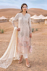 Maria B Luxury Lawn Eid Collection 25 | D-2515-A