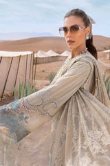 Maria B Luxury Lawn Eid Collection 25 | D-2515-B