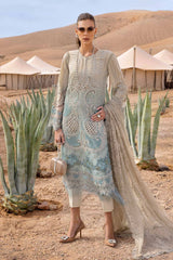 Maria B Luxury Lawn Eid Collection 25 | D-2515-B