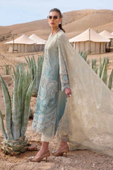 Maria B Luxury Lawn Eid Collection 25 | D-2515-B