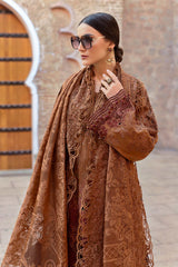 Maria B Luxury Lawn Eid Collection 25 | D-2501-B