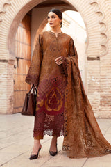 Maria B Luxury Lawn Eid Collection 25 | D-2501-B