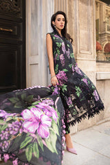 M Prints 3 Piece Unstitched Printed Cambric Suit By Maria B 24