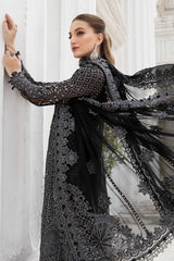 Maria B Unstitched Embroidered Chiffon Collection 24