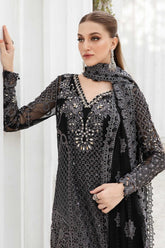 Maria B Unstitched Embroidered Chiffon Collection 24