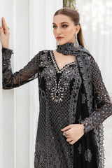Maria B Unstitched Embroidered Chiffon Collection 24