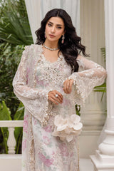 Maria B Unstitched Embroidered Chiffon Collection 25