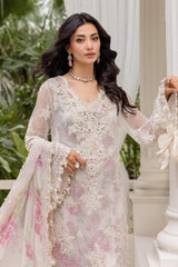 Maria B Unstitched Embroidered Chiffon Collection 25